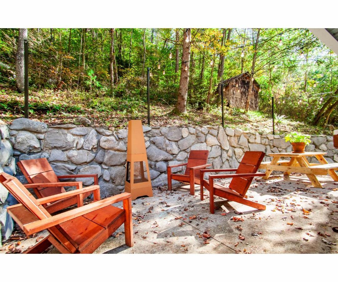 Beary Relaxing Cabin - Rustic With Outdoor Patio Townsend Luaran gambar