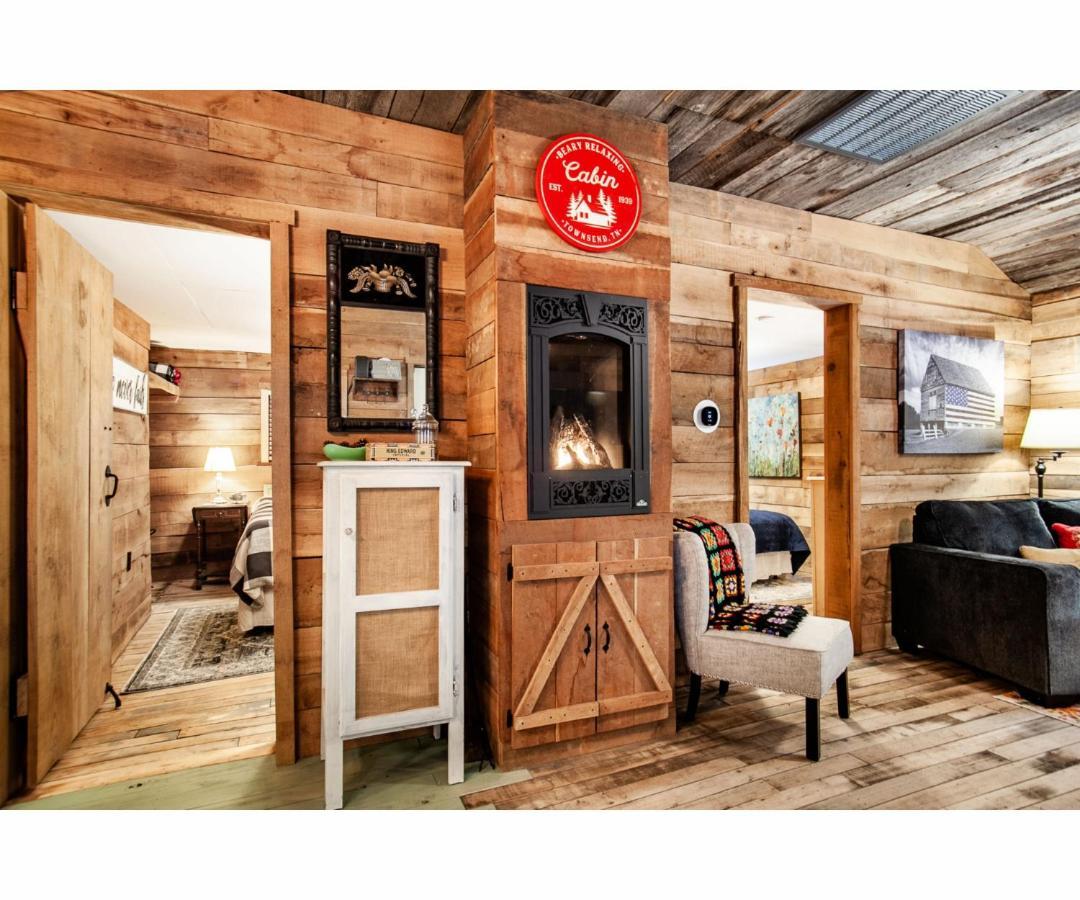 Beary Relaxing Cabin - Rustic With Outdoor Patio Townsend Luaran gambar